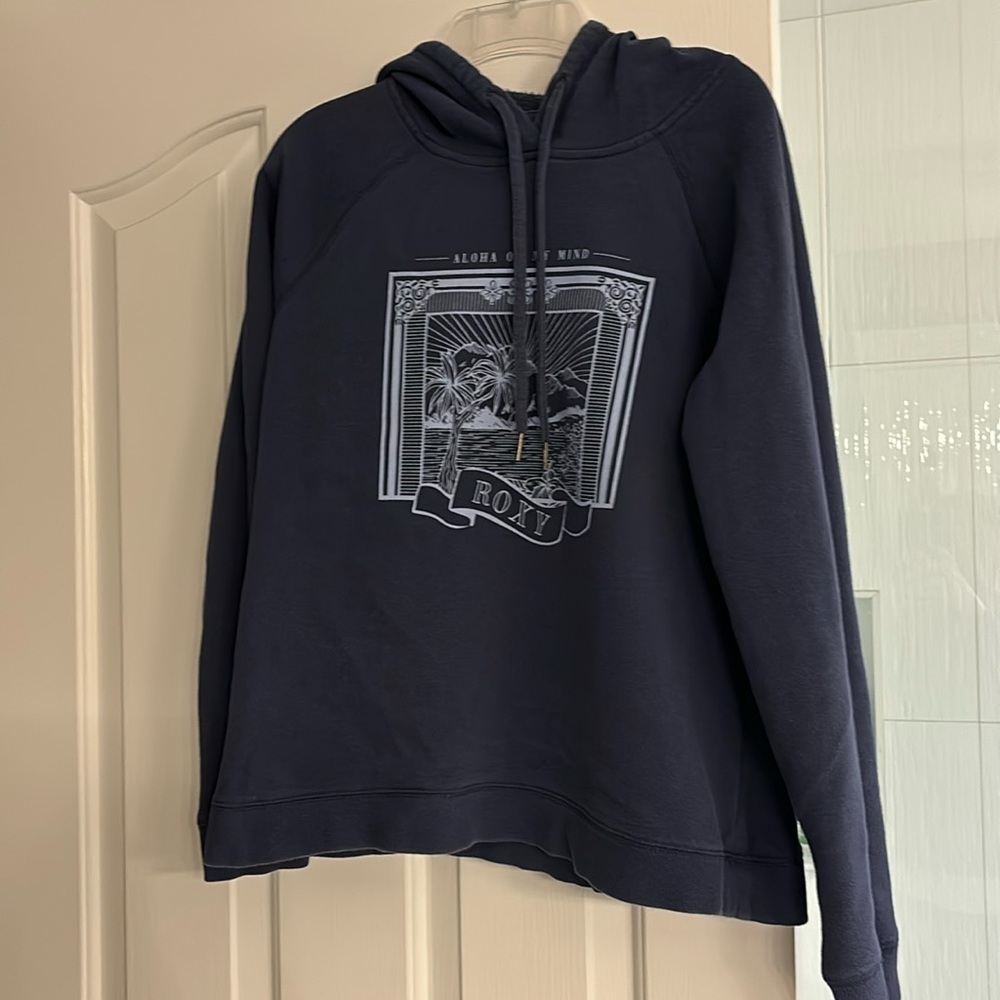 Roxy Ladies Navy Hoodie Small
